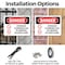 Signmission Hydrogen Flammable Gas No Smoking Open Flame Danger Sign, Plastic, 10in W x 7in L, 2PK OS-2PACK-DS-P-710-L-1370 - alternate 5
